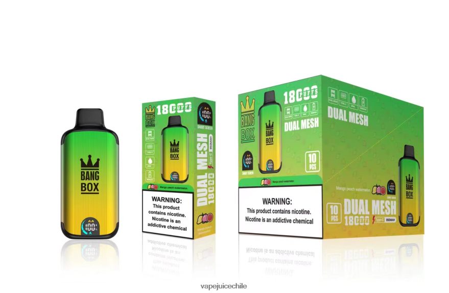 Vape Desechable N64Z0H89 sandia mango durazno - Bang Box 18000 bocanadas