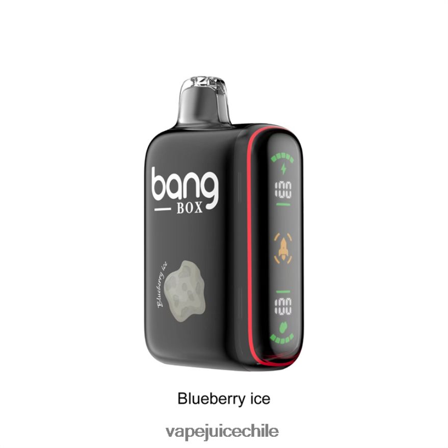 Vape Fume N64Z0H32 hielo de arándanos - Bang Box Pantalla de potencia inteligente de 9000-18000 inhalaciones