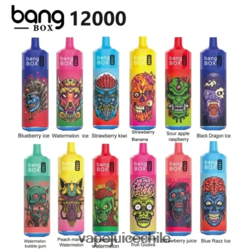 Vape Fume N64Z0H37 desechable - Bang Box Luz rgb de 12000 bocanadas