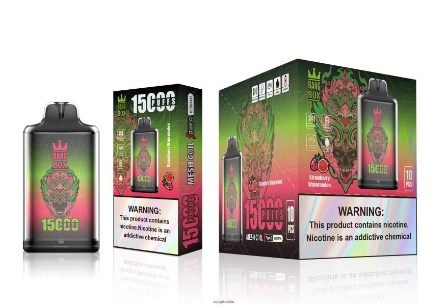 Vape Recargable N64Z0H103 sandia fresa - Bang Box s1-15000 bocanadas