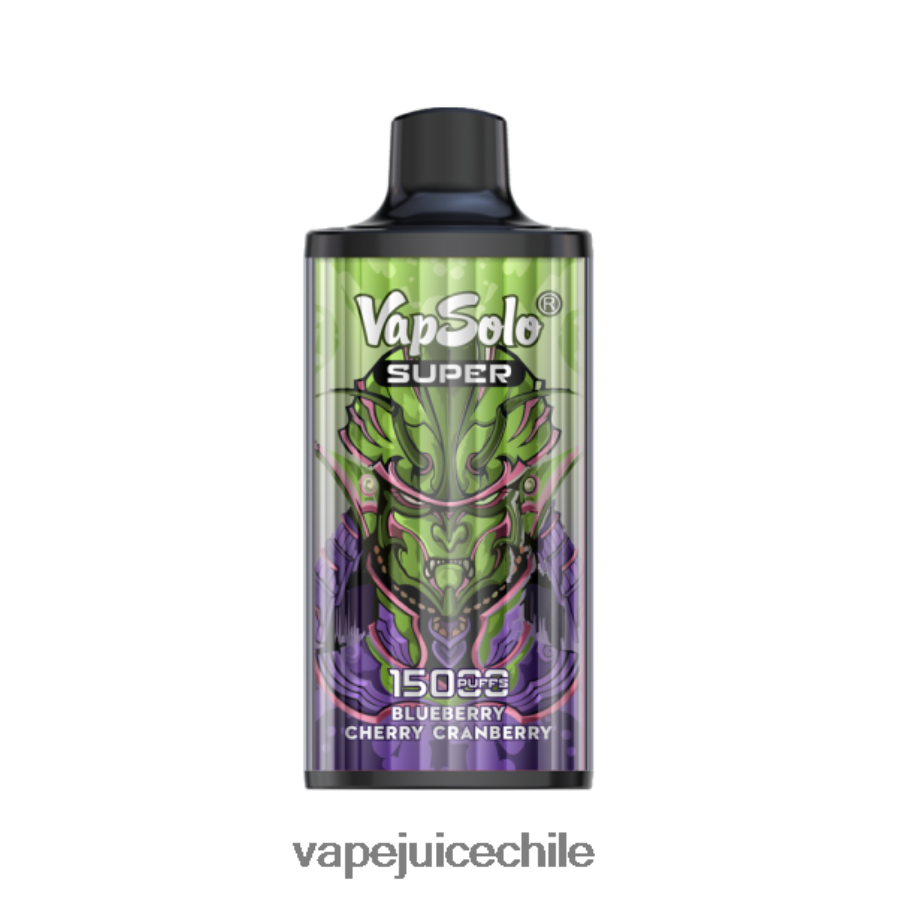 Vapsolo SUPER vaporizador desechable arándano cereza arándano V0F080128 Vape Recargable