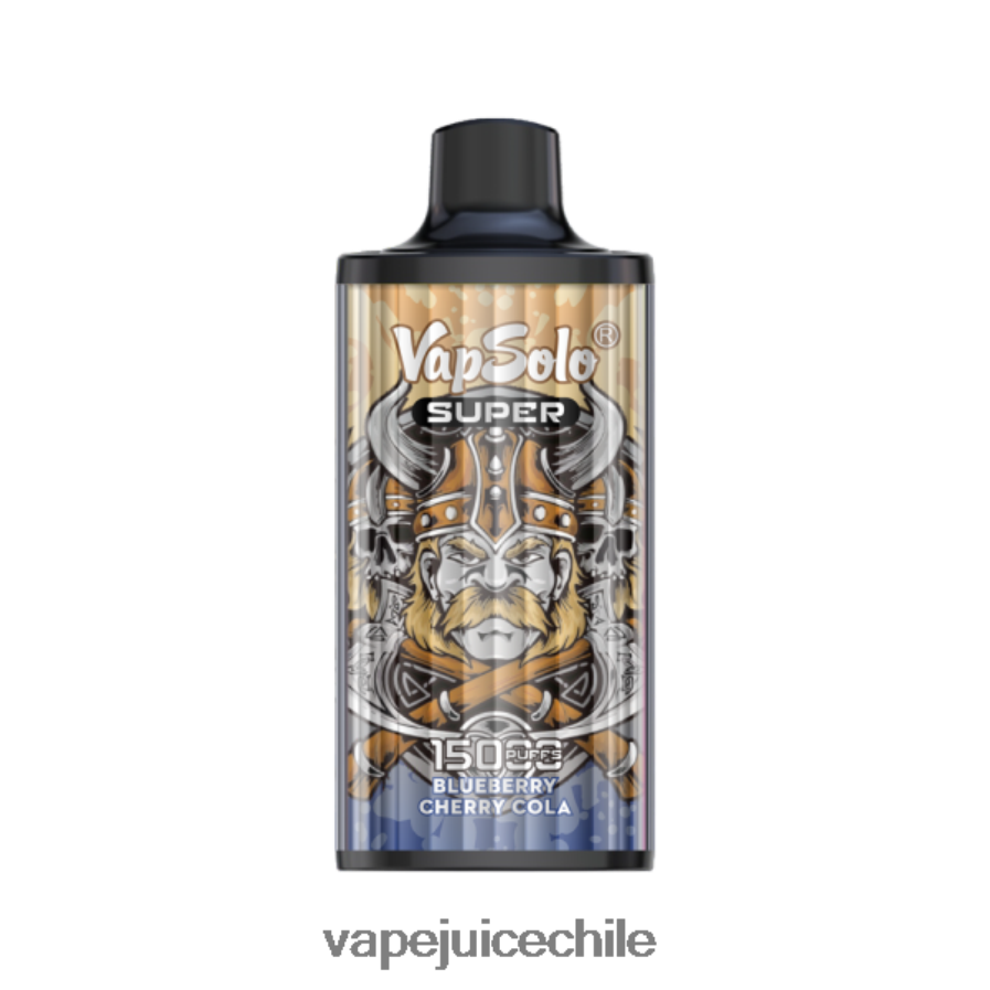 Vapsolo SUPER vaporizador desechable cola de arándanos y cerezas V0F080127 Vape Fume