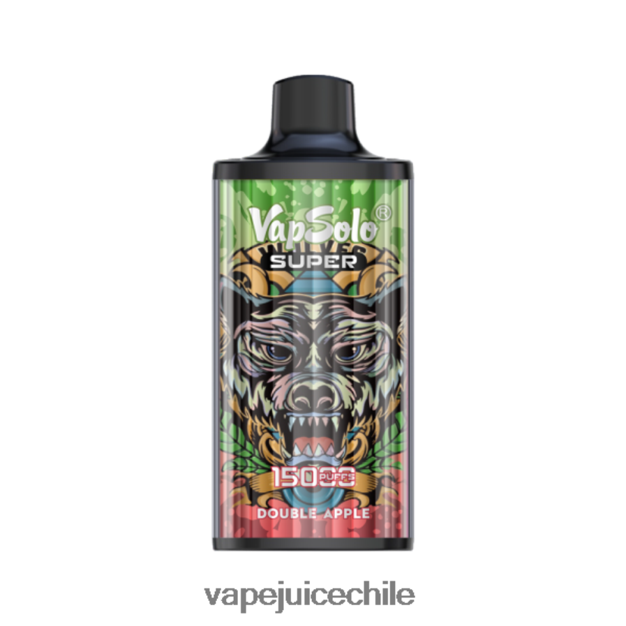Vapsolo SUPER vaporizador desechable manzana doble V0F080129 Vape Desechable
