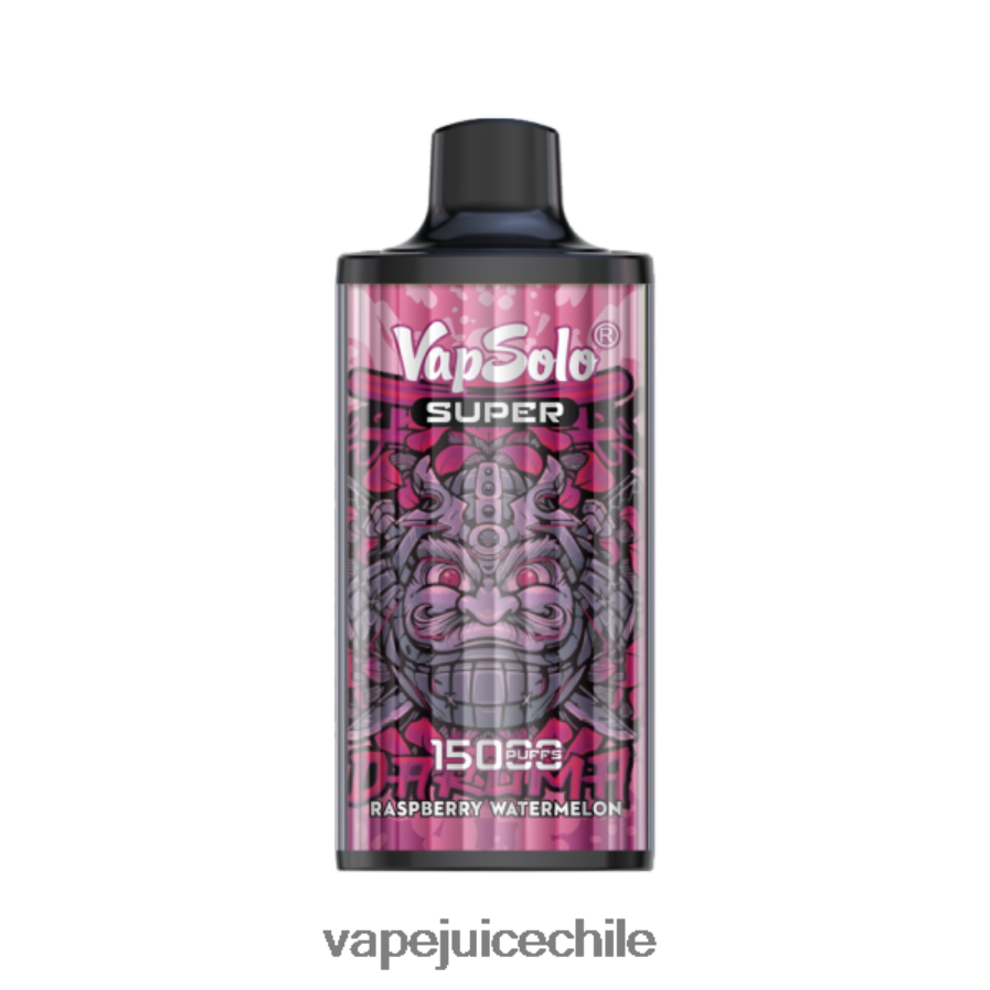Vapsolo SUPER vaporizador desechable sandía frambuesa V0F080131 Vape Chile
