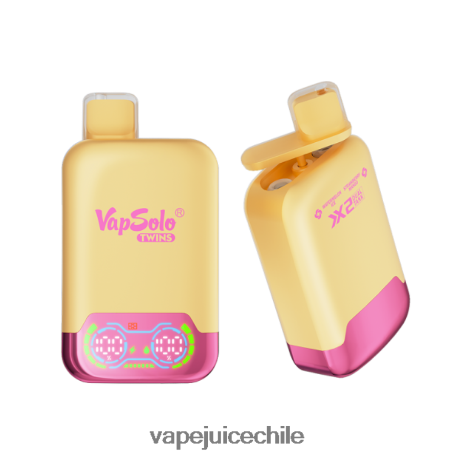 Vapsolo TWINS vaporizador desechable helado de sandía y mango de fresa V0F080147 Vape Fume