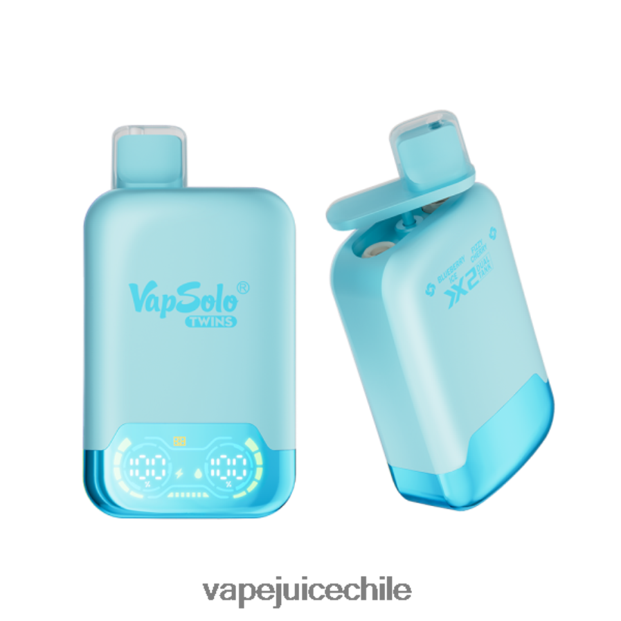 Vapsolo TWINS vaporizador desechable hielo de arándanos y cereza gaseosa V0F080139 Vape Desechable