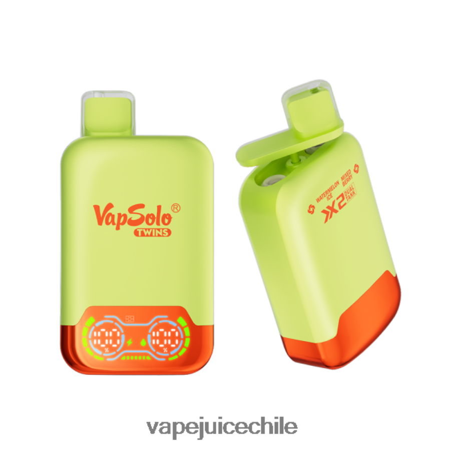 Vapsolo TWINS vaporizador desechable hielo de sandía y bayas mixtas V0F080146 Vape Chile