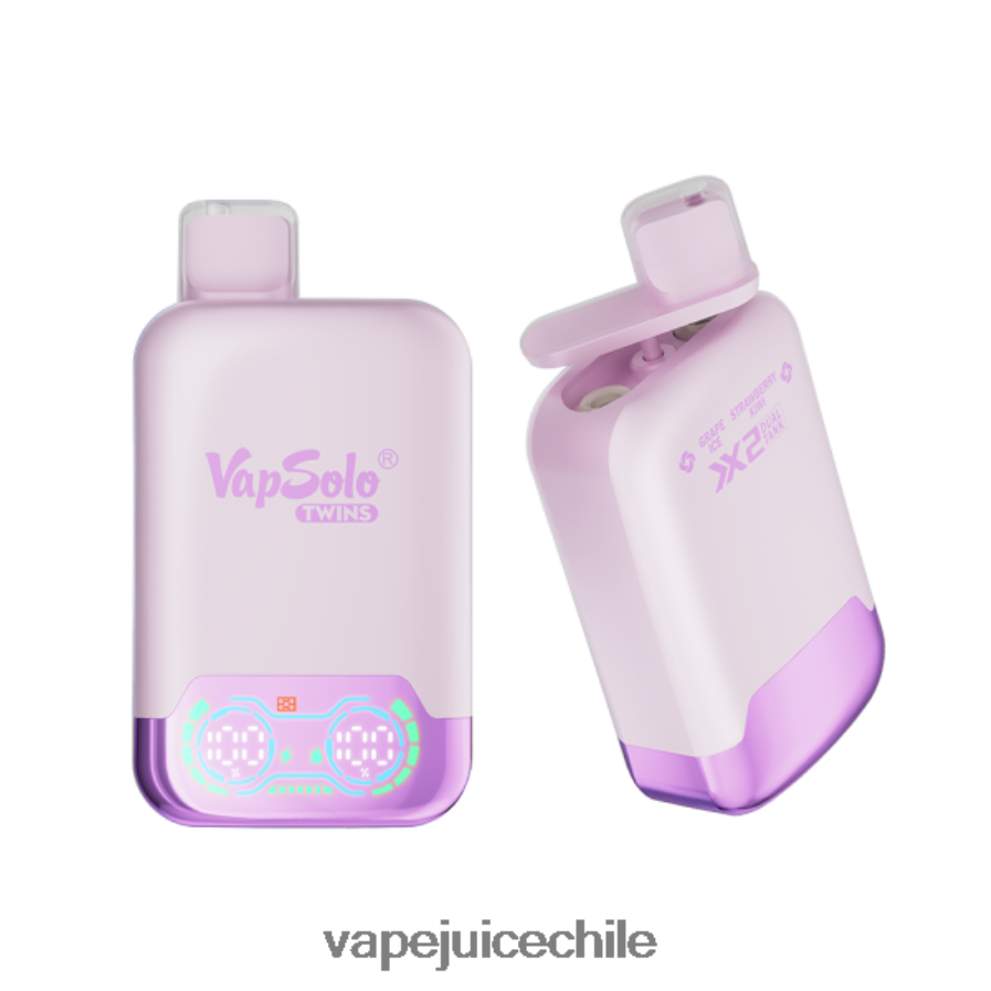 Vapsolo TWINS vaporizador desechable hielo de uva y kiwi fresa V0F080140 Cigarro Electrónico Chile