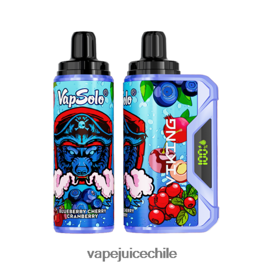 Vapsolo VIKING vaporizador desechable arándano cereza arándano V0F080149 Vape Desechable