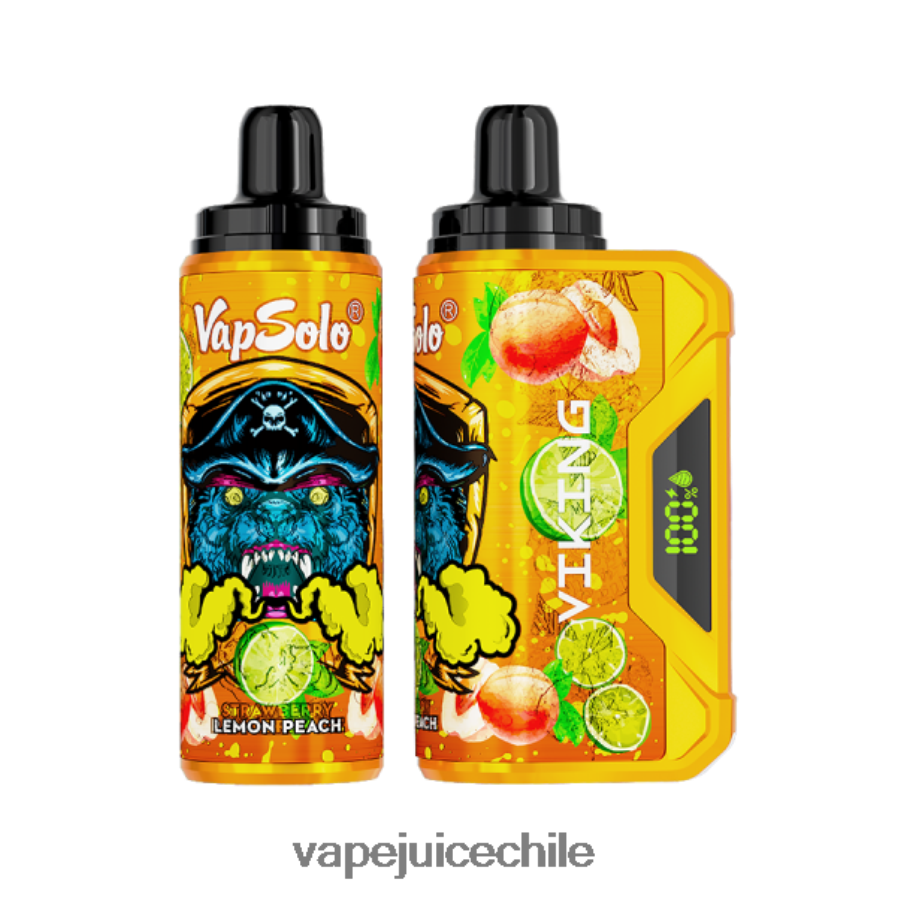 Vapsolo VIKING vaporizador desechable durazno limon V0F080153 Vape Recargable