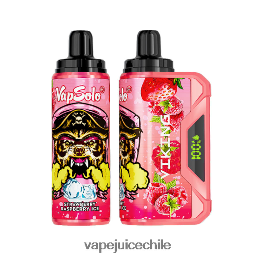 Vapsolo VIKING vaporizador desechable hielo de fresa y frambuesa V0F080157 Vape Fume
