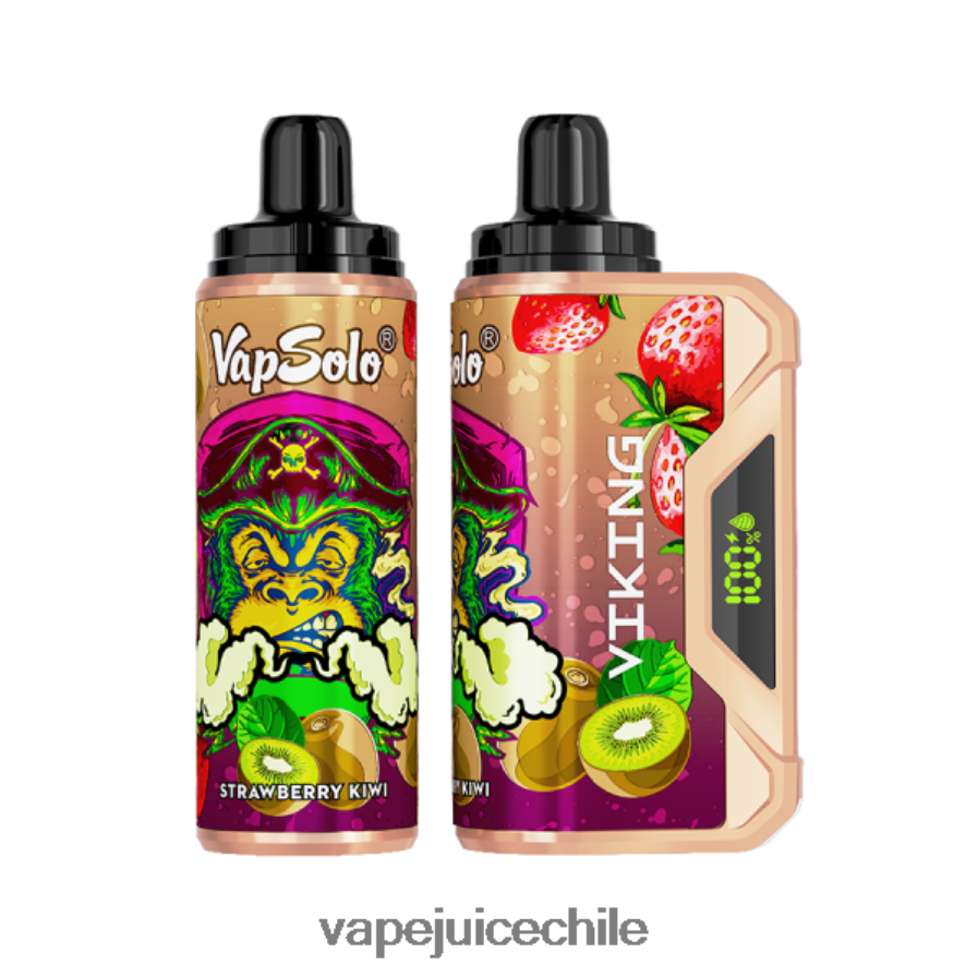 Vapsolo VIKING vaporizador desechable kiwi fresa V0F080156 Vape Chile