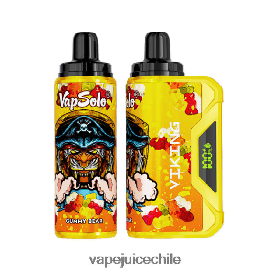 Vapsolo VIKING vaporizador desechable osito de goma V0F080151 Vape Chile