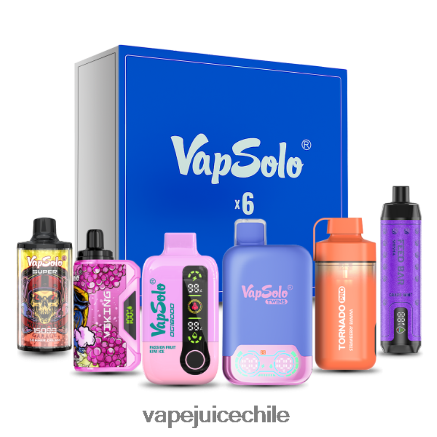 Vapsolo conjunto de caja sorpresa sabores aleatorios V0F080137 Vape Fume