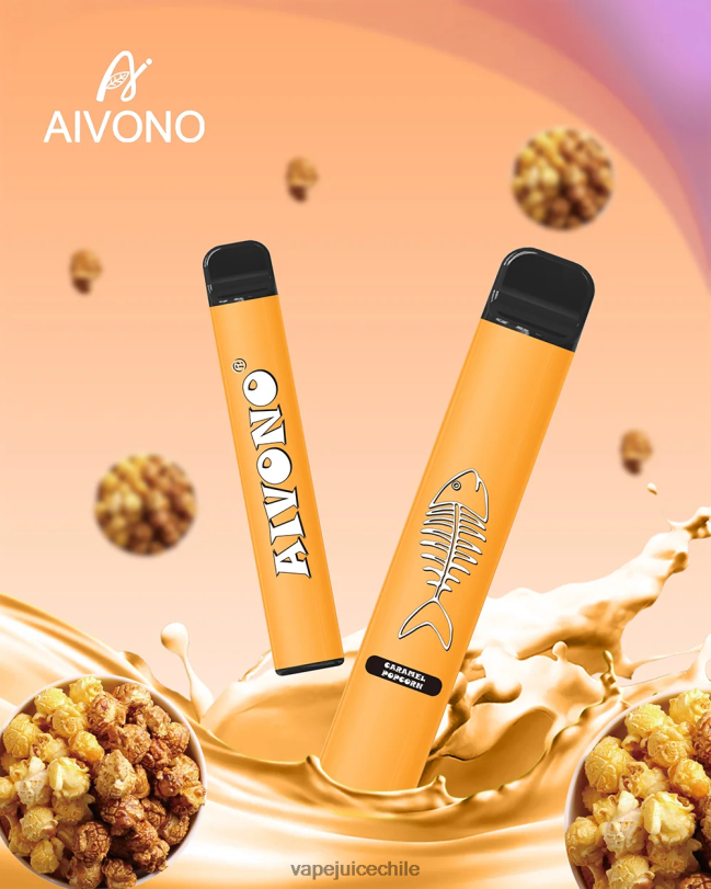 Aivono AIM FISHBONE 600 palomitas de caramelo - 8N0N8286 Vape Recargable