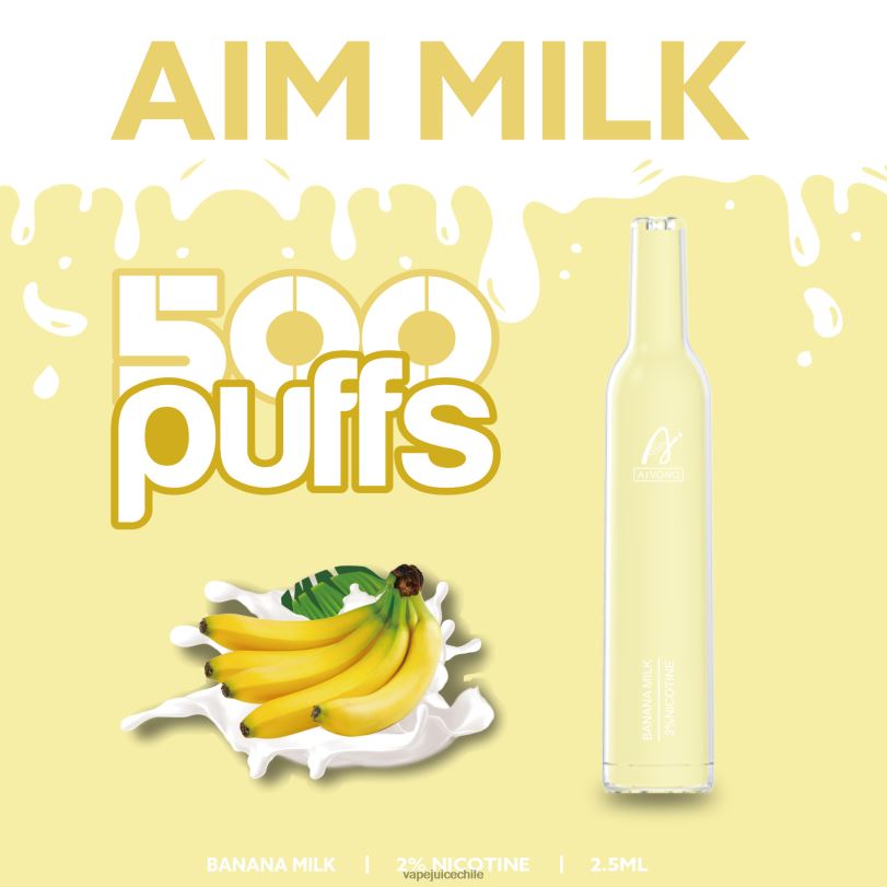 Aivono AIM MILK 500 leche de plátano - 8N0N8275 Vape Desechable