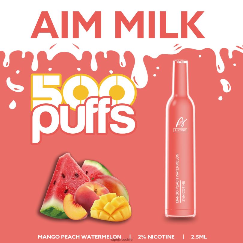 Aivono AIM MILK 500 sandia mango durazno - 8N0N8268 Cigarro Electrónico Chile