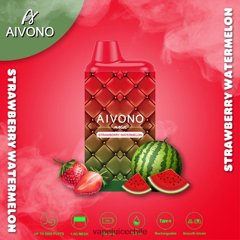 Aivono AIM MAGIC cigarrillo de caja de 5800 bocas sandia fresa - 8N0N899 Vape Desechable