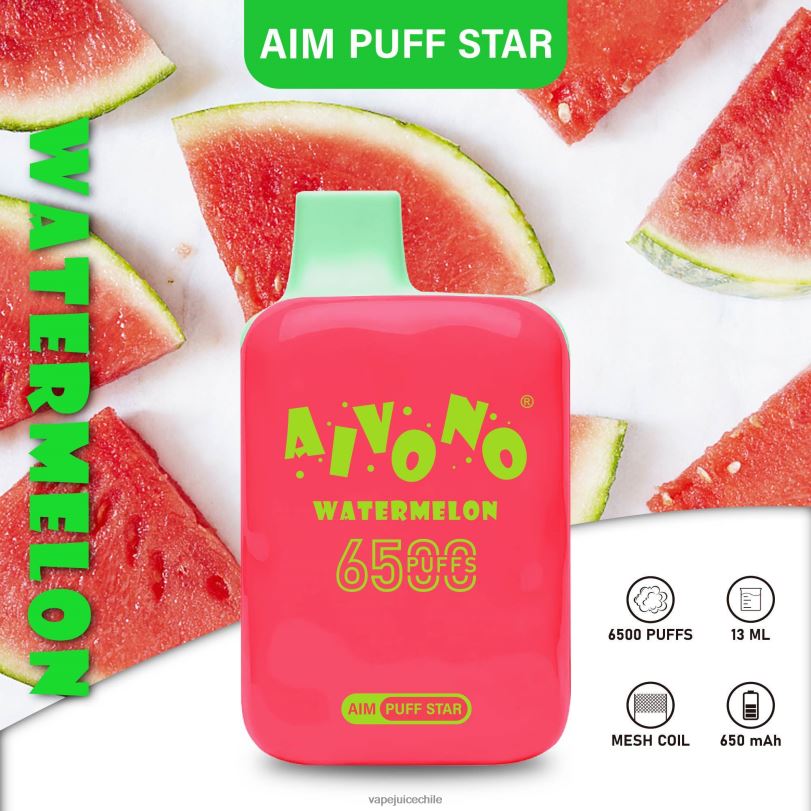 Aivono AIM PUFF STAR 6500 sandía - 8N0N8291 Vape Desechable