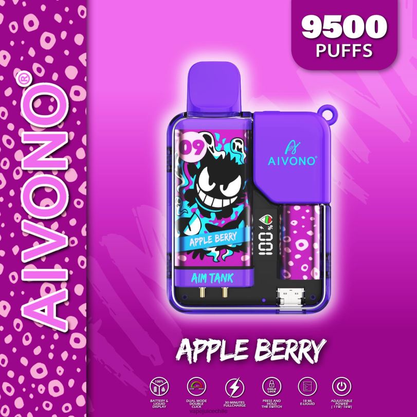 Aivono AIM TANK 9500 baya de manzana - 8N0N843 Vape Desechable