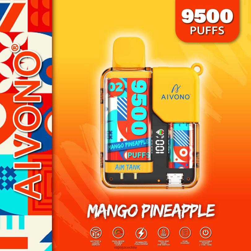 Aivono AIM TANK 9500 mango piña - 8N0N834 Vape Recargable