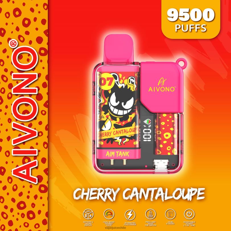 Aivono AIM TANK 9500 melón cereza - 8N0N845 Vape Chile