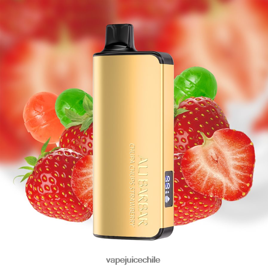 Alibarbar Ingot 9000 vaporizadores desechables chupa chups fresa V0F08017 Vape Fume