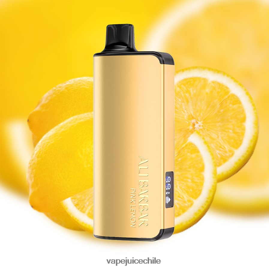 Alibarbar Ingot 9000 vaporizadores desechables limon rosa V0F08023 Vape Recargable