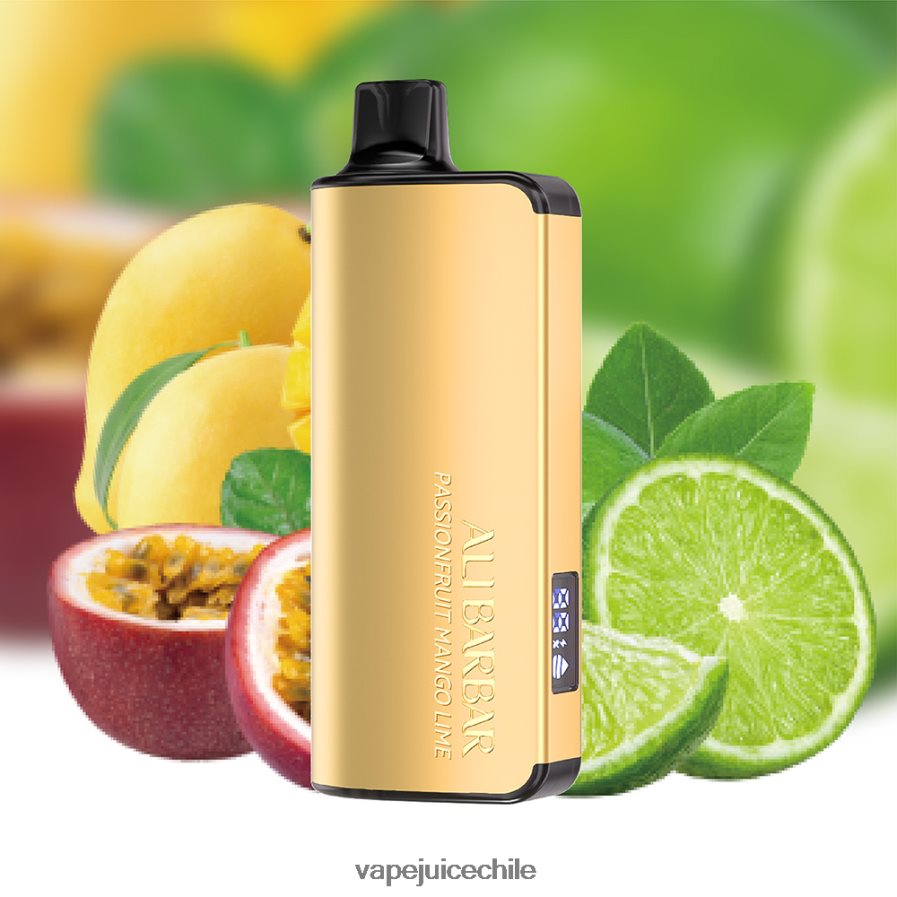 Alibarbar Ingot 9000 vaporizadores desechables maracuyá mango lima V0F08022 Vape Fume