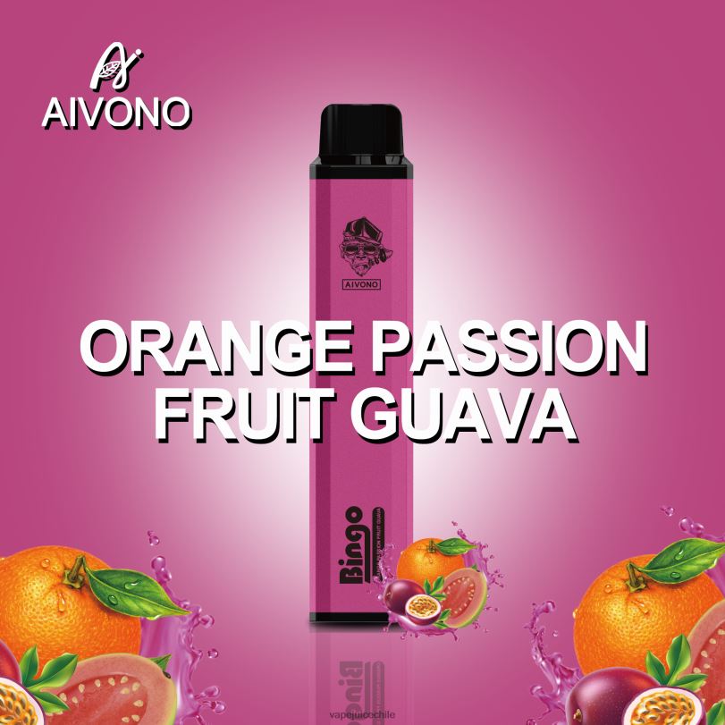 Aivono AIM BINGO 4000 guayaba naranja y maracuyá - 8N0N8132 Cigarro Electrónico Chile