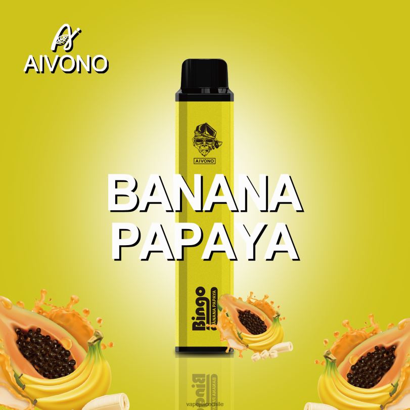 Aivono AIM BINGO 4000 plátano papaya - 8N0N8137 Vape Chile