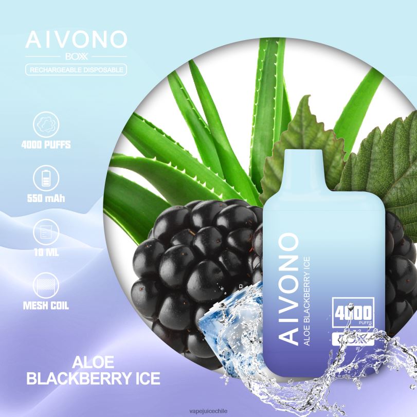 Aivono AIM BOXX 4000 hielo actual de aloe - 8N0N8228 Cigarro Electrónico Chile