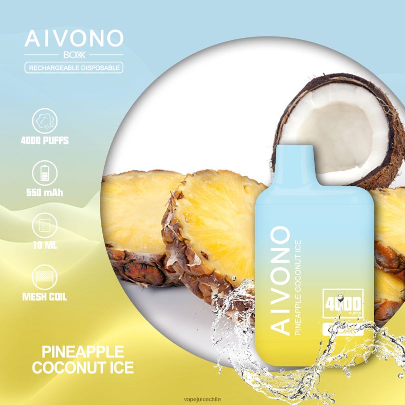 Aivono AIM BOXX 4000 hielo de piña y coco - 8N0N8222 Vape Recargable
