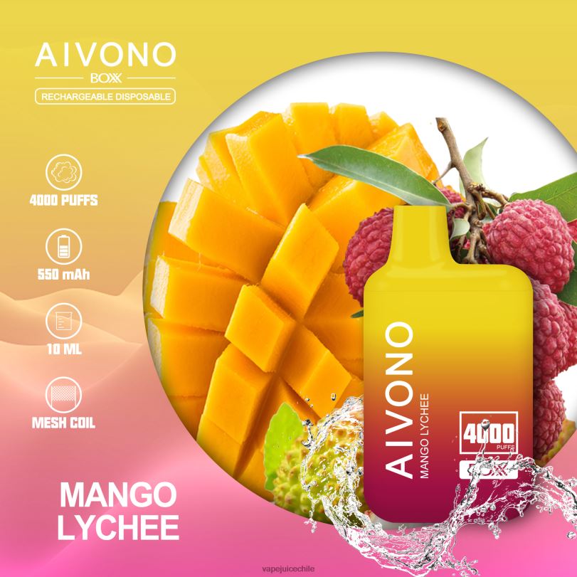 Aivono AIM BOXX 4000 lichi de mango - 8N0N8216 Cigarro Electrónico Chile