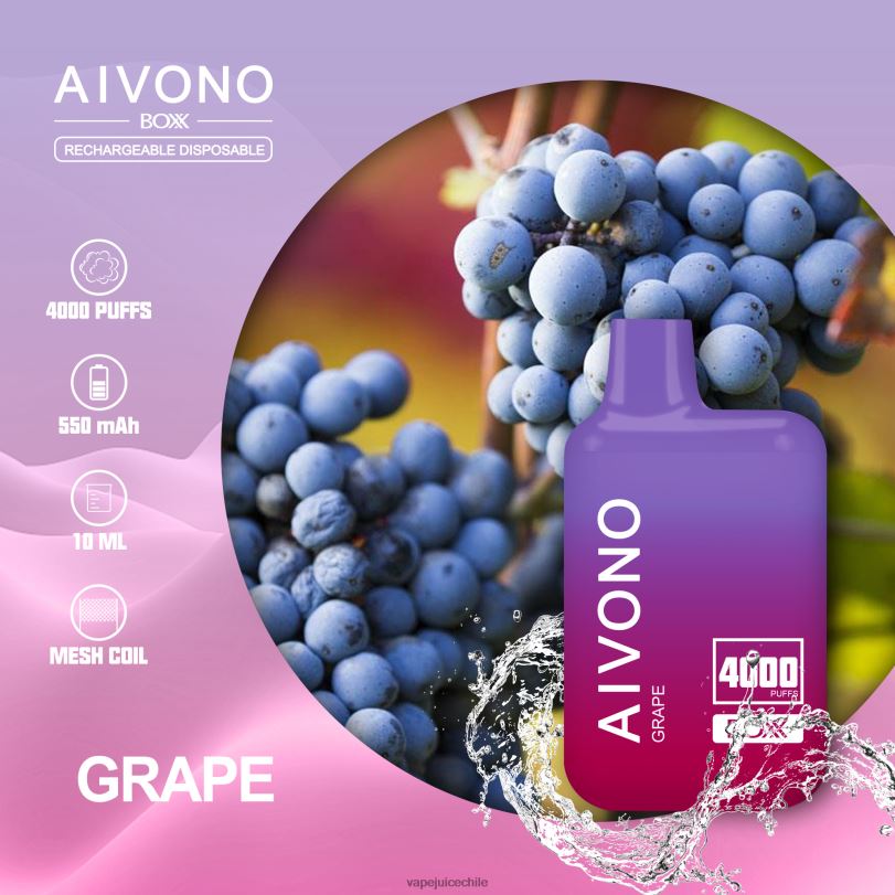 Aivono AIM BOXX 4000 uva - 8N0N8213 Vape Chile