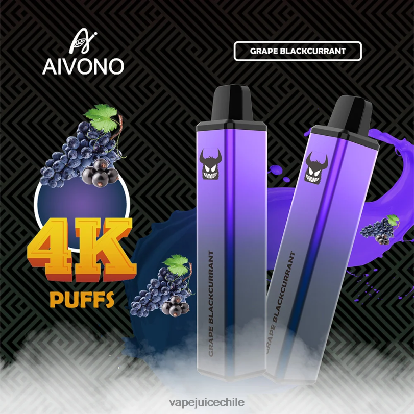 Aivono AIM FREAK 4000 grosella negra de uva - 8N0N8259 Vape Desechable