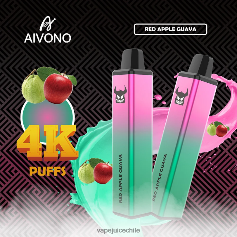Aivono AIM FREAK 4000 guayaba manzana roja - 8N0N8257 Vape Chile