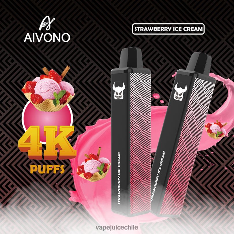 Aivono AIM FREAK 4000 helado de fresa - 8N0N8263 Vape Desechable