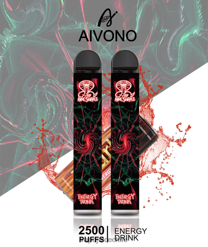 Aivono AIM SNAKE 2500 bebida energética - 8N0N8305 Vape Chile