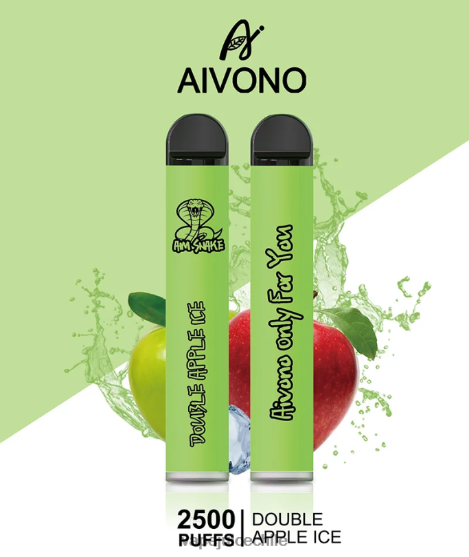 Aivono AIM SNAKE 2500 doble hielo de manzana - 8N0N8304 Cigarro Electrónico Chile