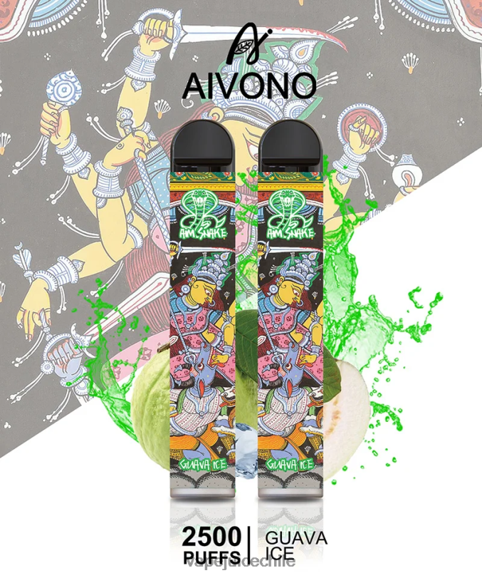 Aivono AIM SNAKE 2500 hielo de guayaba - 8N0N8307 Vape Desechable