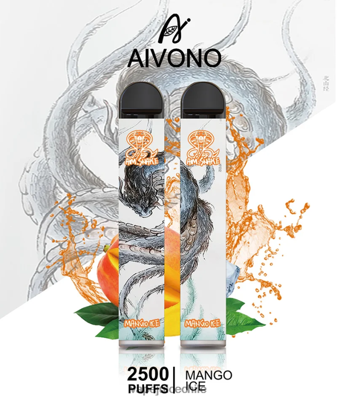 Aivono AIM SNAKE 2500 hielo de mango - 8N0N8313 Vape Chile