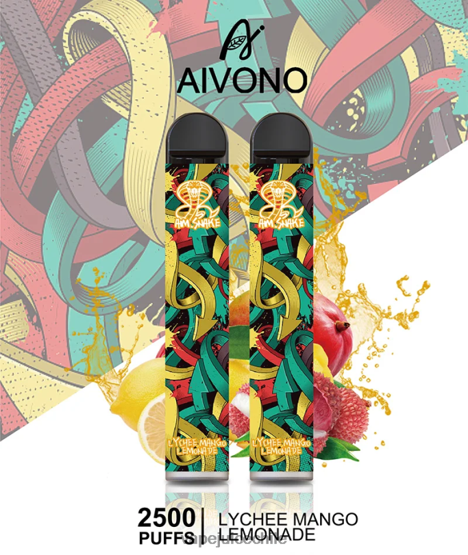 Aivono AIM SNAKE 2500 limonada de lichi y mango - 8N0N8308 Cigarro Electrónico Chile