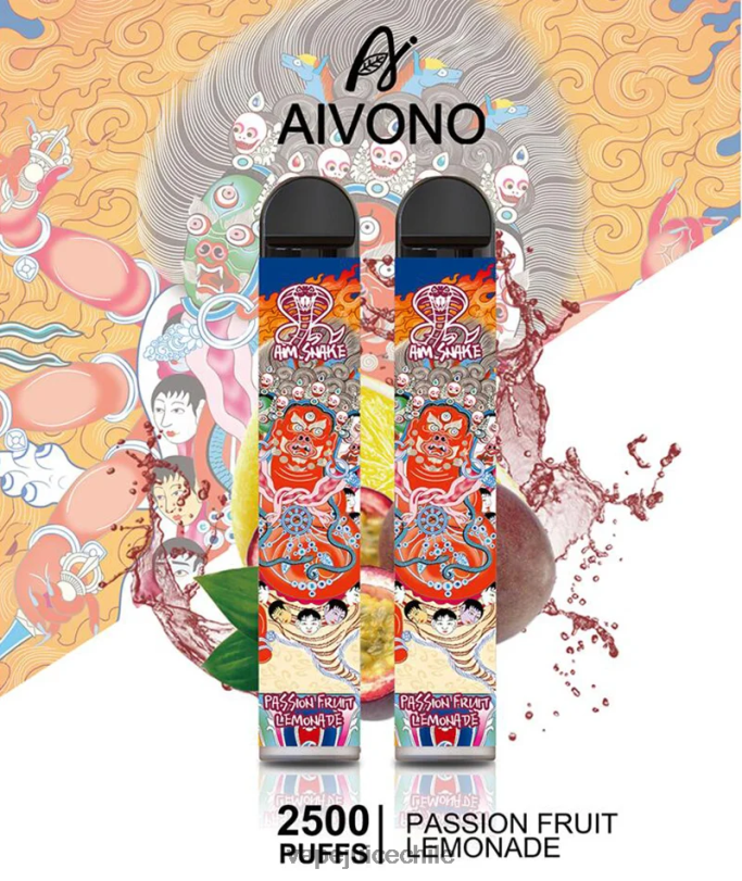 Aivono AIM SNAKE 2500 limonada de maracuyá - 8N0N8315 Vape Desechable
