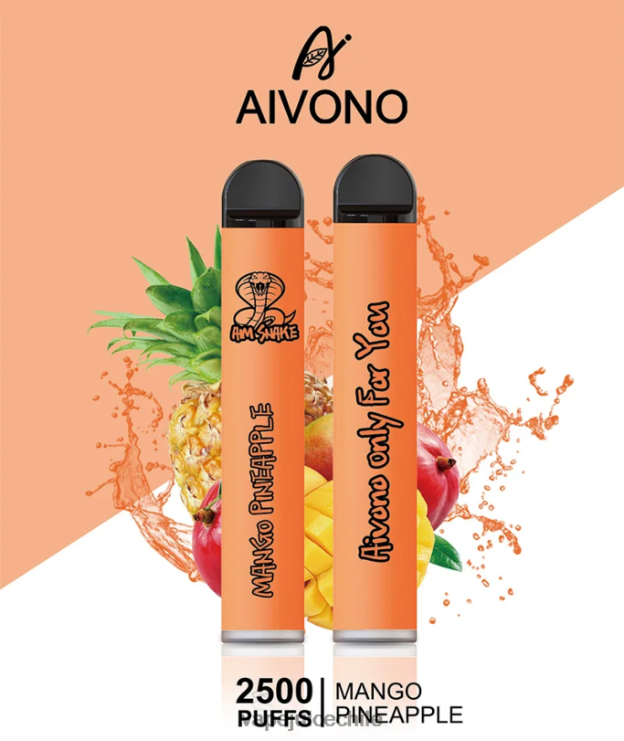 Aivono AIM SNAKE 2500 mango piña - 8N0N8310 Vape Recargable