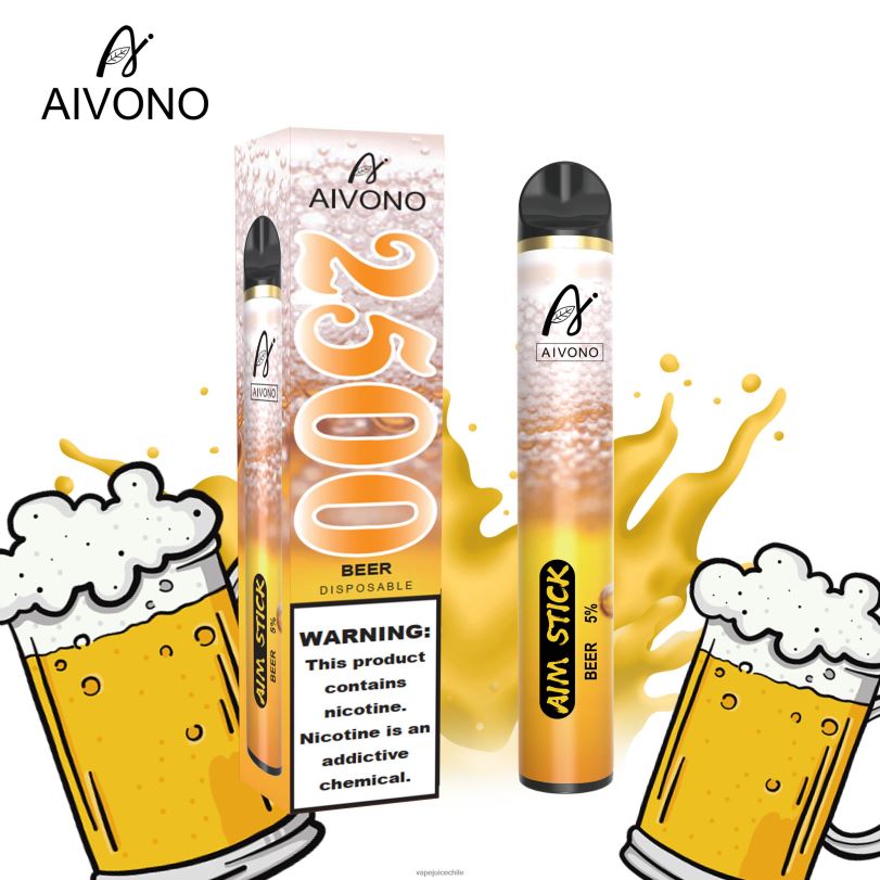Aivono AIM STICK 2500 cerveza - 8N0N8148 Cigarro Electrónico Chile