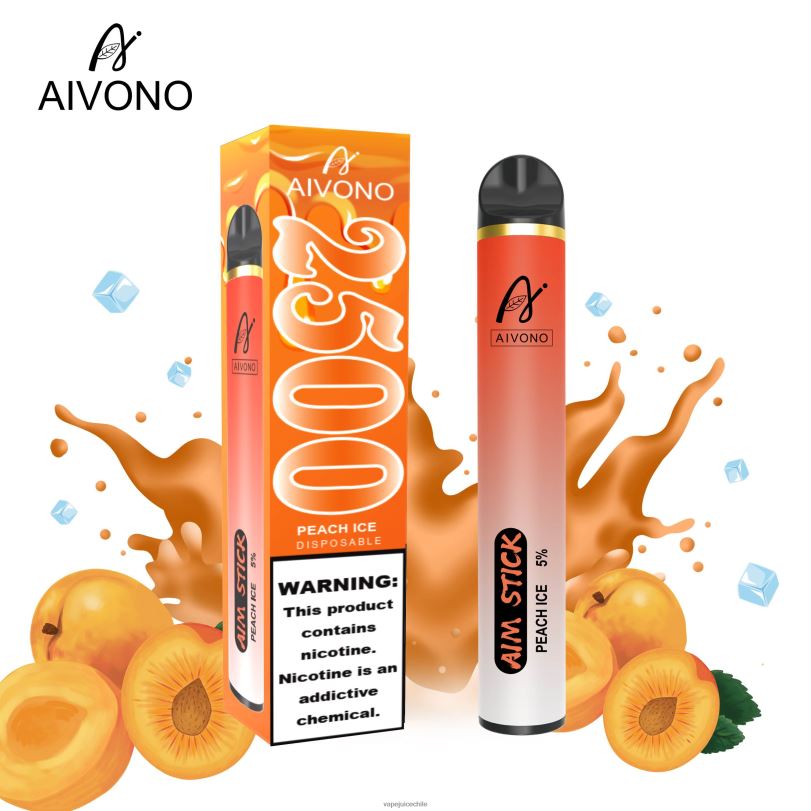Aivono AIM STICK 2500 hielo de durazno - 8N0N8144 Cigarro Electrónico Chile