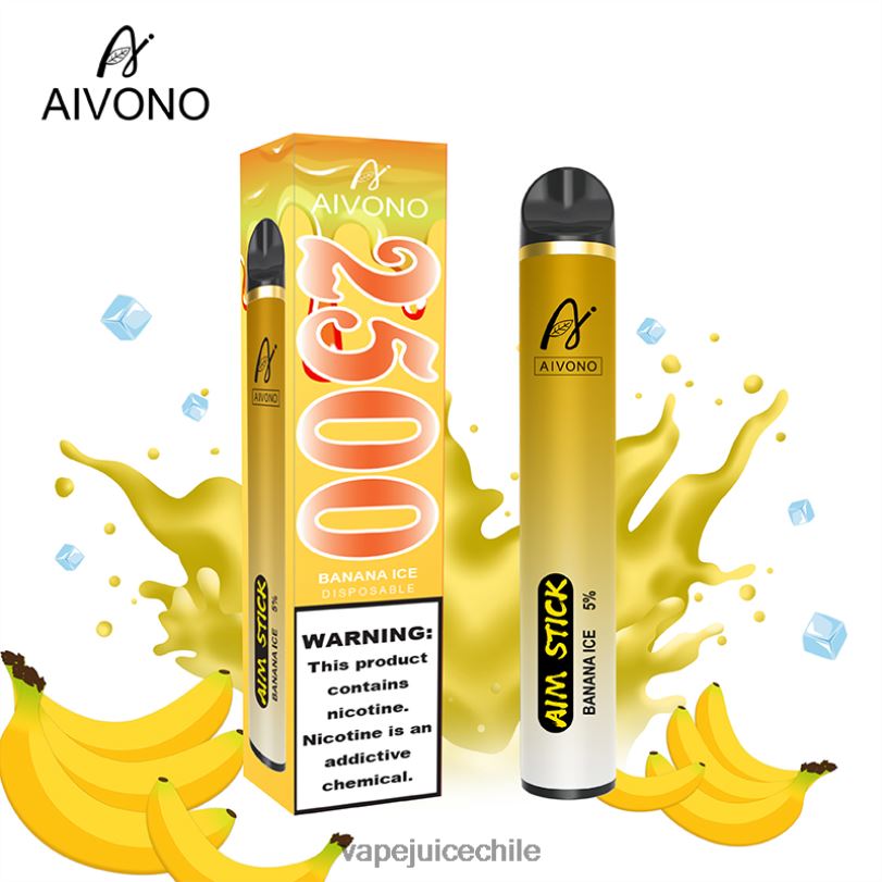 Aivono AIM STICK 2500 hielo de plátano - 8N0N8151 Vape Desechable